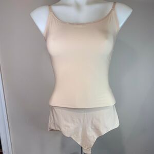 Spanx Women's Cream Cami / Panty Shapewear Small